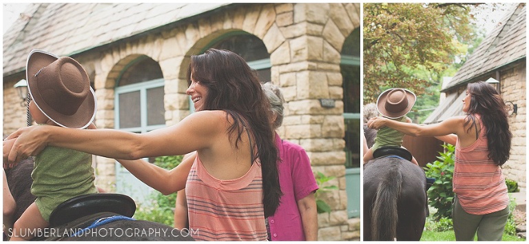 pony rides for first birthday