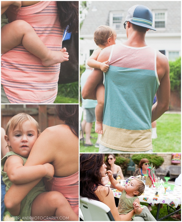 candid family portraits first birthday