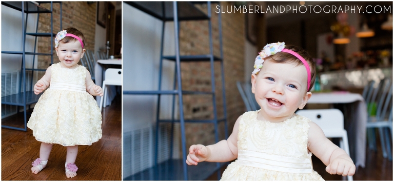 First birthday portraits at Heritage Littles