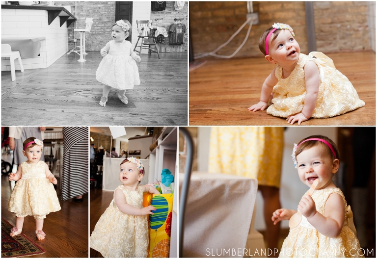 First birthday candid portraits at Heritage Littles